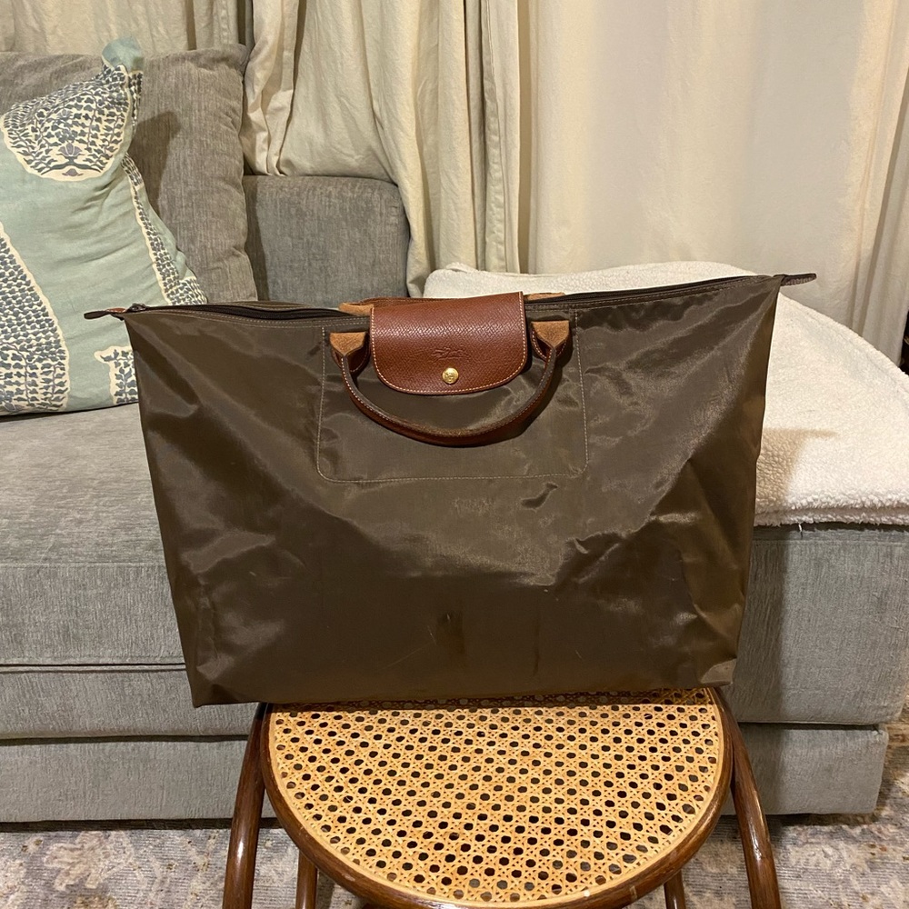 Longchamp extra large Le Pliage travel bag
